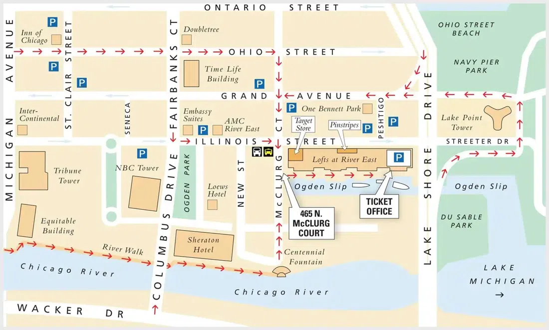Chicago Line Cruises, Chicago