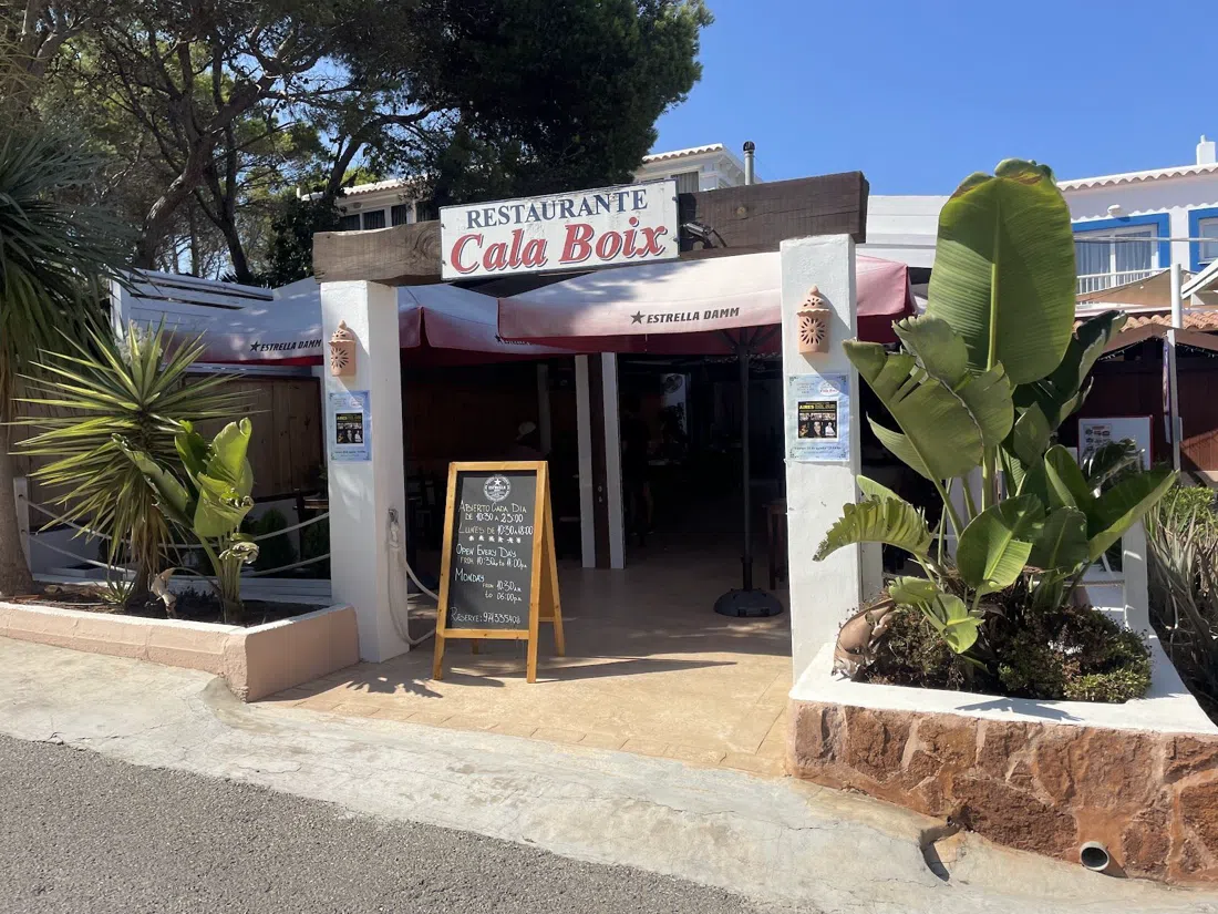 Restaurante Cala Boix, Ibiza