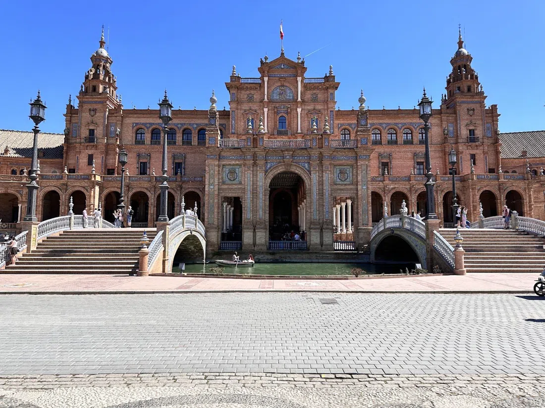Barcas de la Plaza de España, Seville
