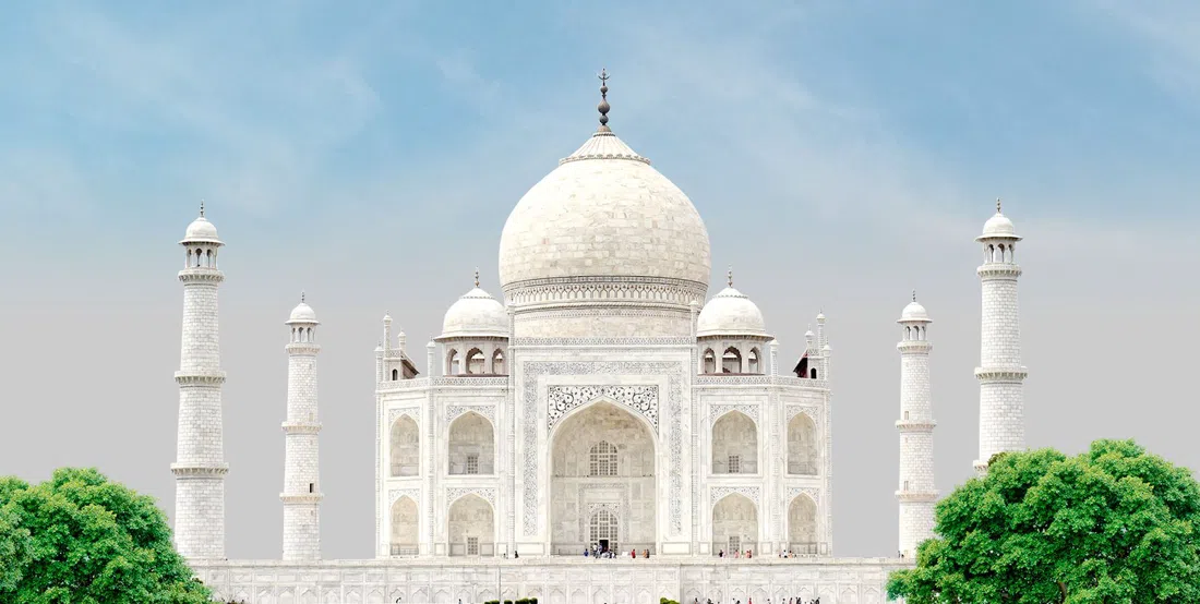 Taj Mahal (west and east gate complex), Agra