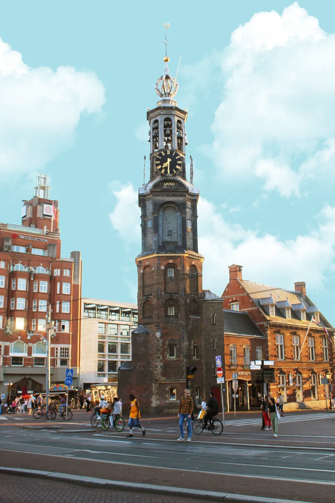 Munttoren (Mint Tower) and Muntplein, Amsterdam