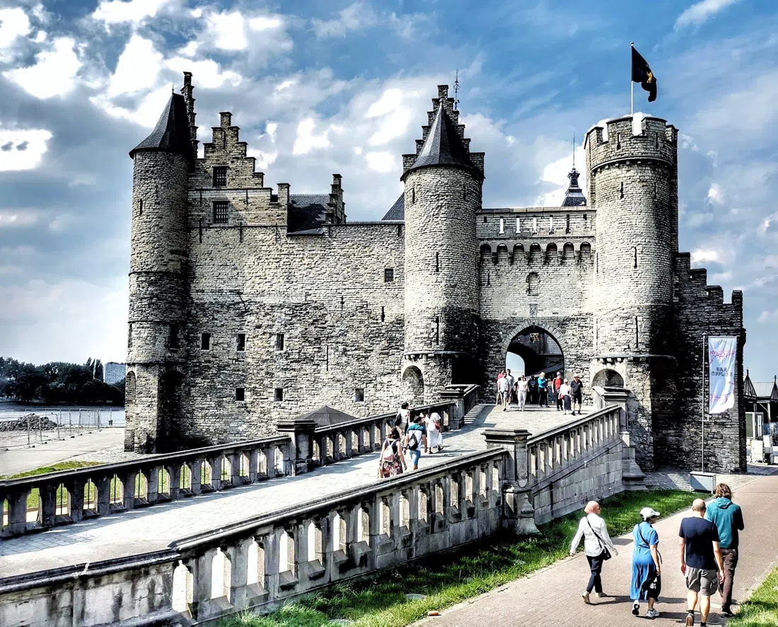 Het Steen (rooftop terrace, Antwerp visitor centre), Antwerp