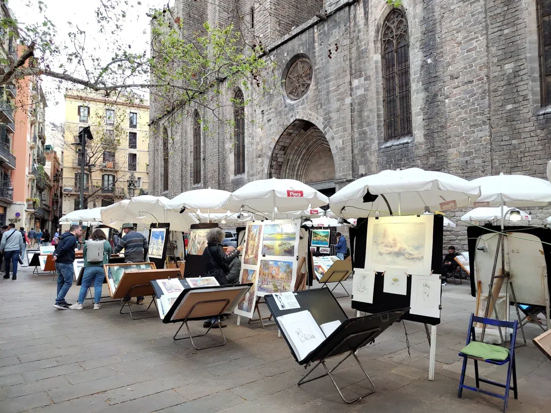 Mostra d'Art dels Pintors del Pi, Barcelona