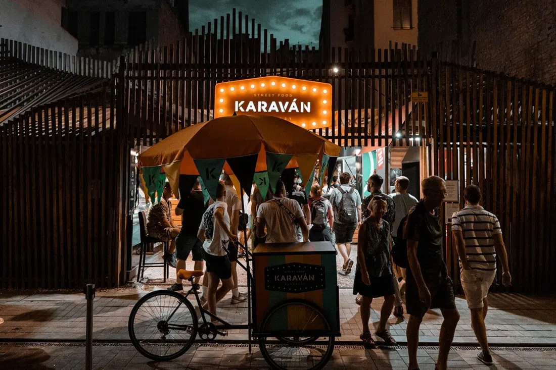 Karaván Street Food, Budapest