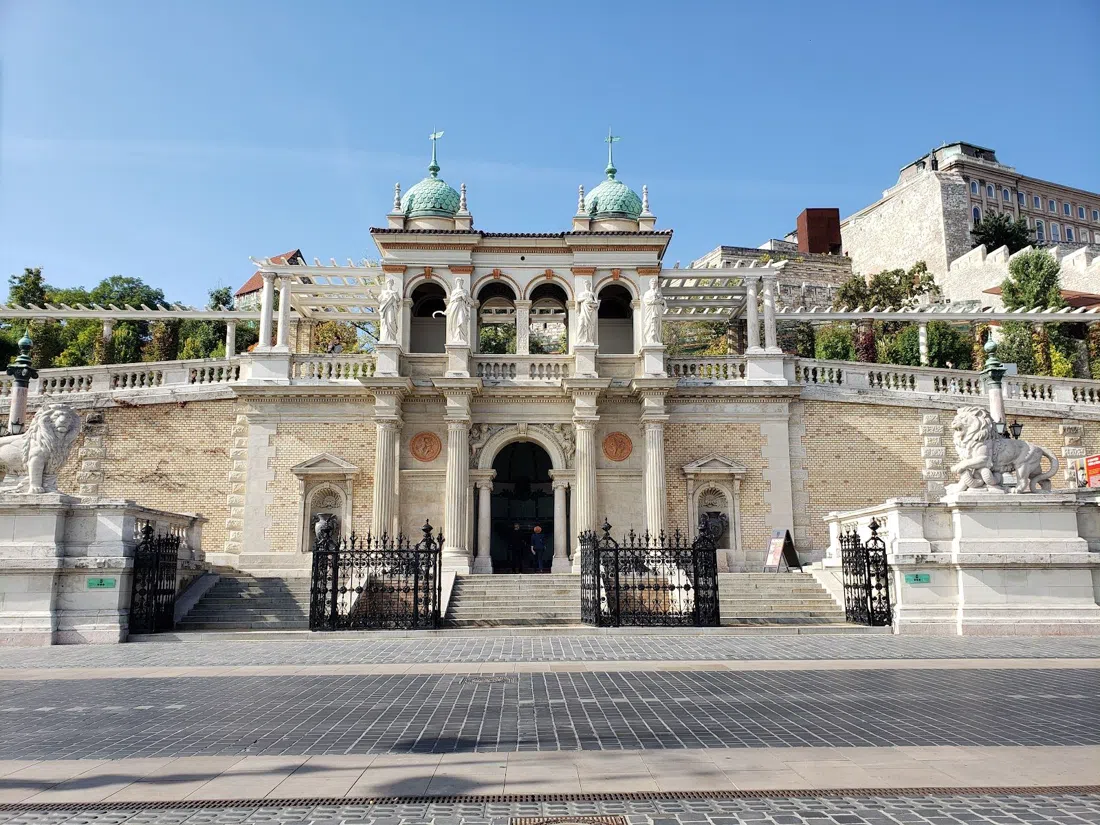 Várkert Bazár (Castle Garden Bazaar) terraces, Budapest