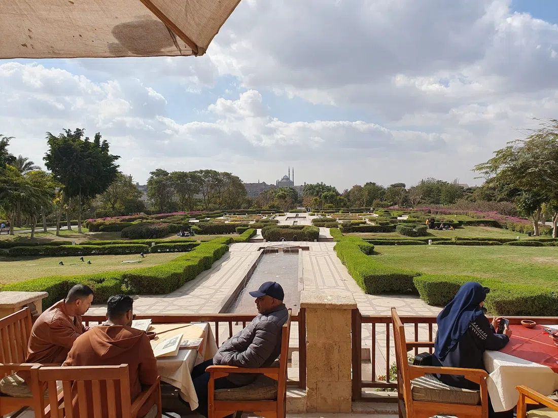 Al-Azhar Park (Citadel View Restaurant terrace), Cairo