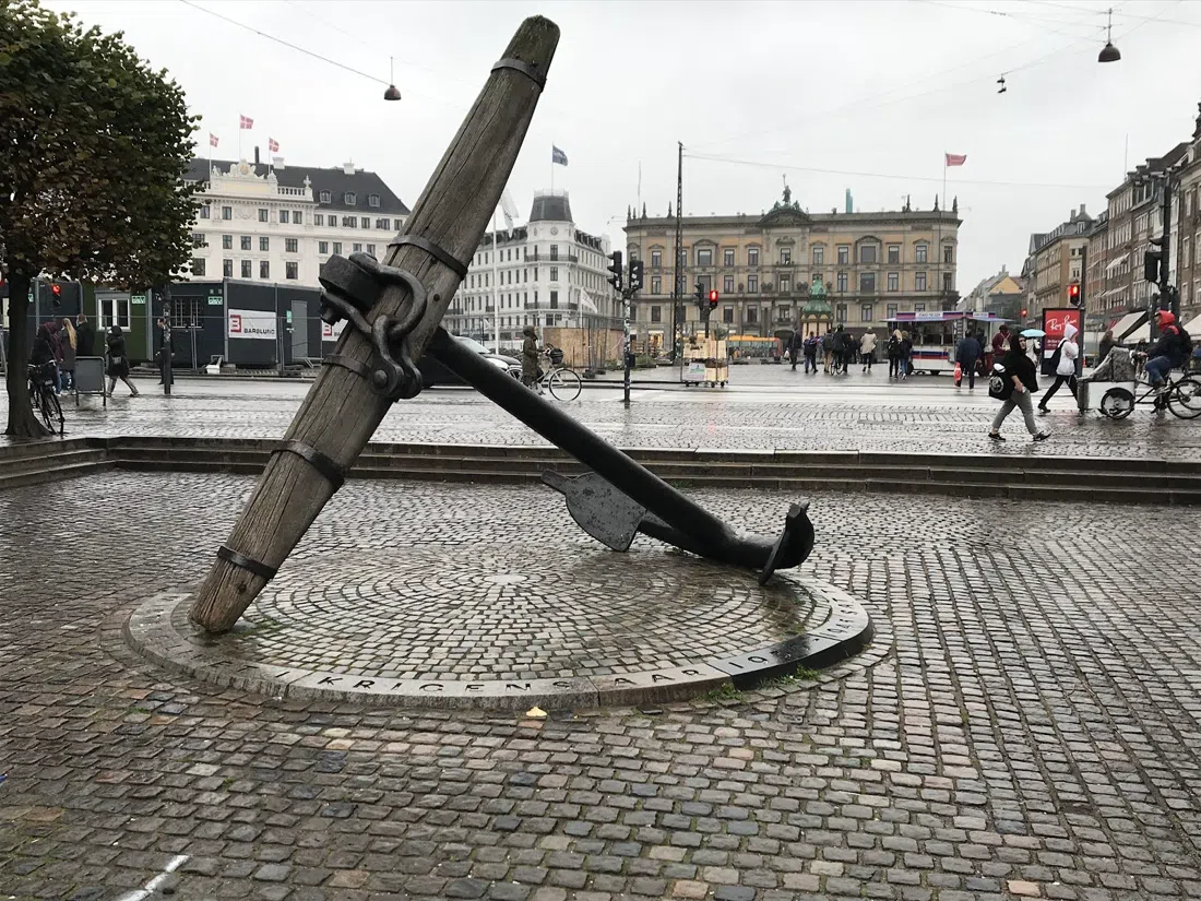 Mindeankeret (The Memorial Anchor), Copenhagen