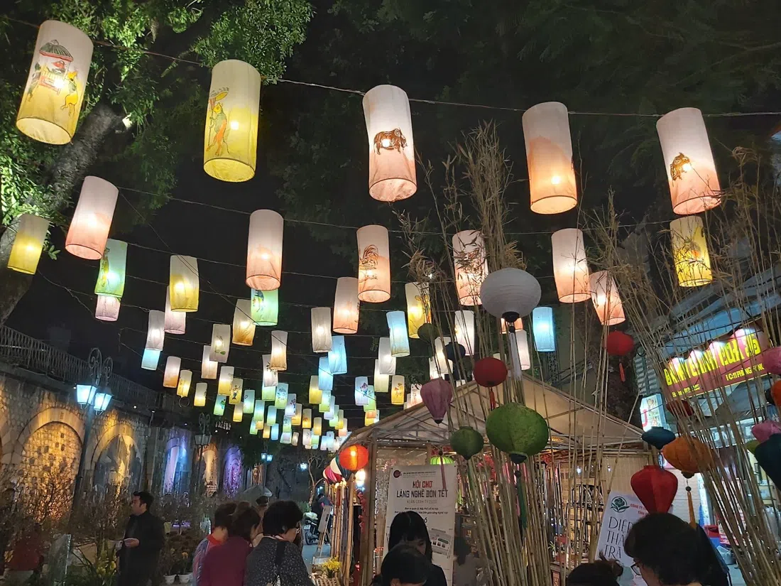 Phung Hung Mural Street, Hanoi