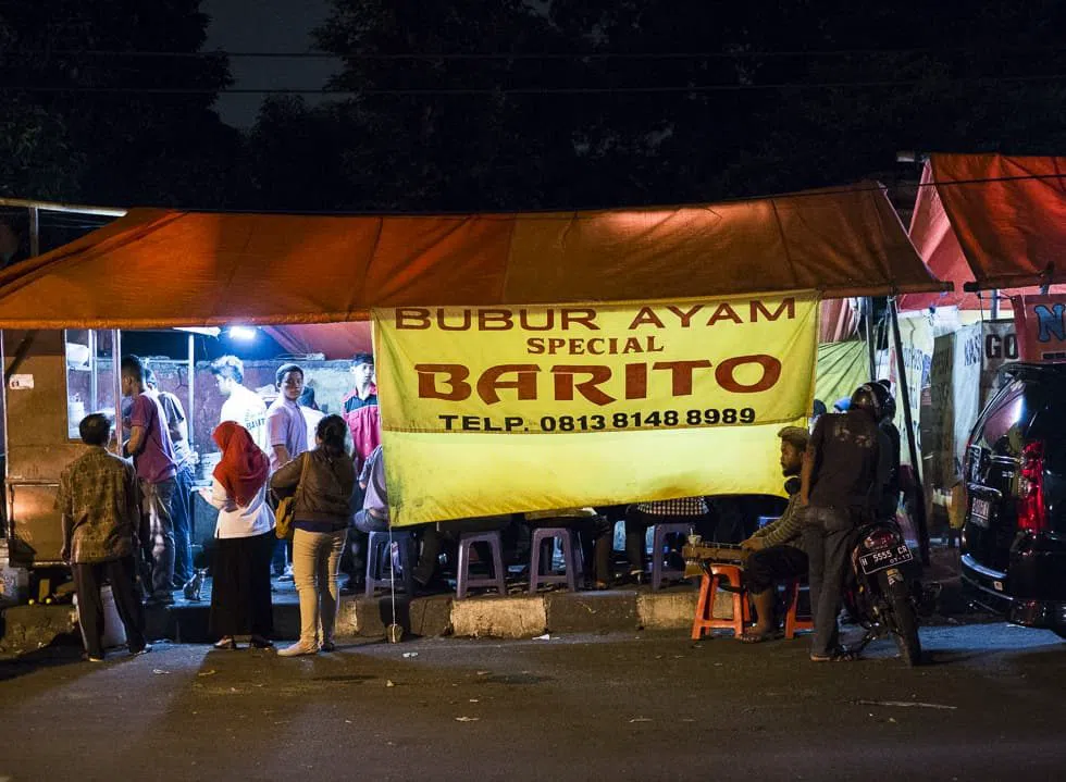 Bubur Ayam Barito (Gandaria), Jakarta