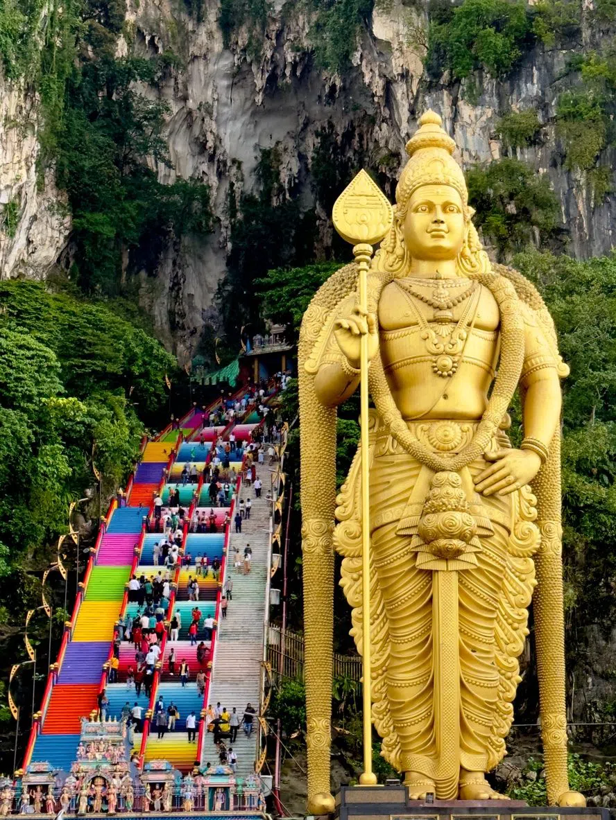 Batu Caves Temple Cave (Cathedral Cave) & Sri Subramaniar Swamy Temple, Kuala Lumpur