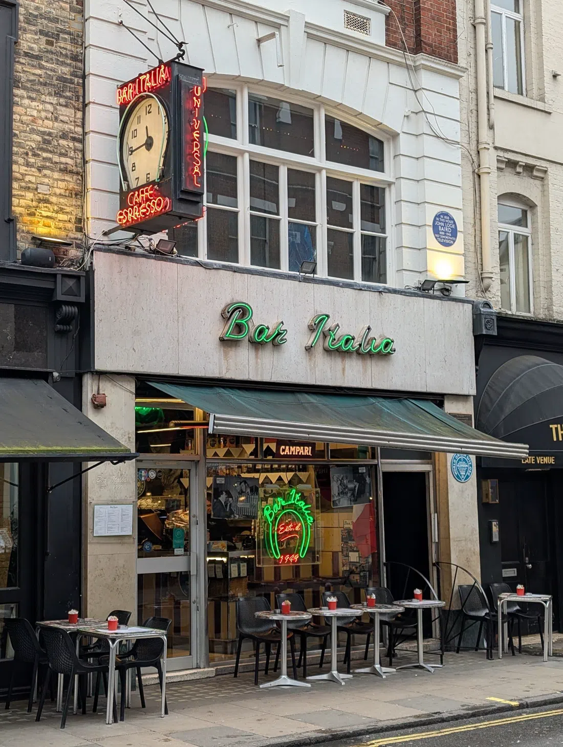 Bar Italia (22 Frith Street), London
