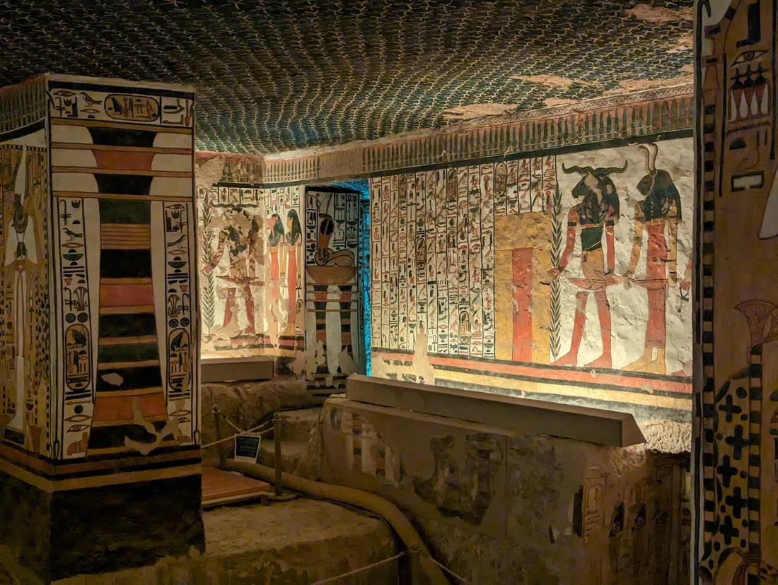 Valley of the Queens & Tomb of Nefertari (QV66), Luxor