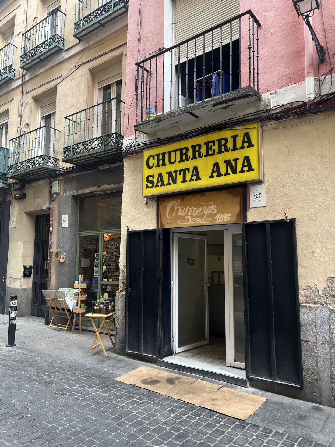 Churrería Santa Ana, Madrid