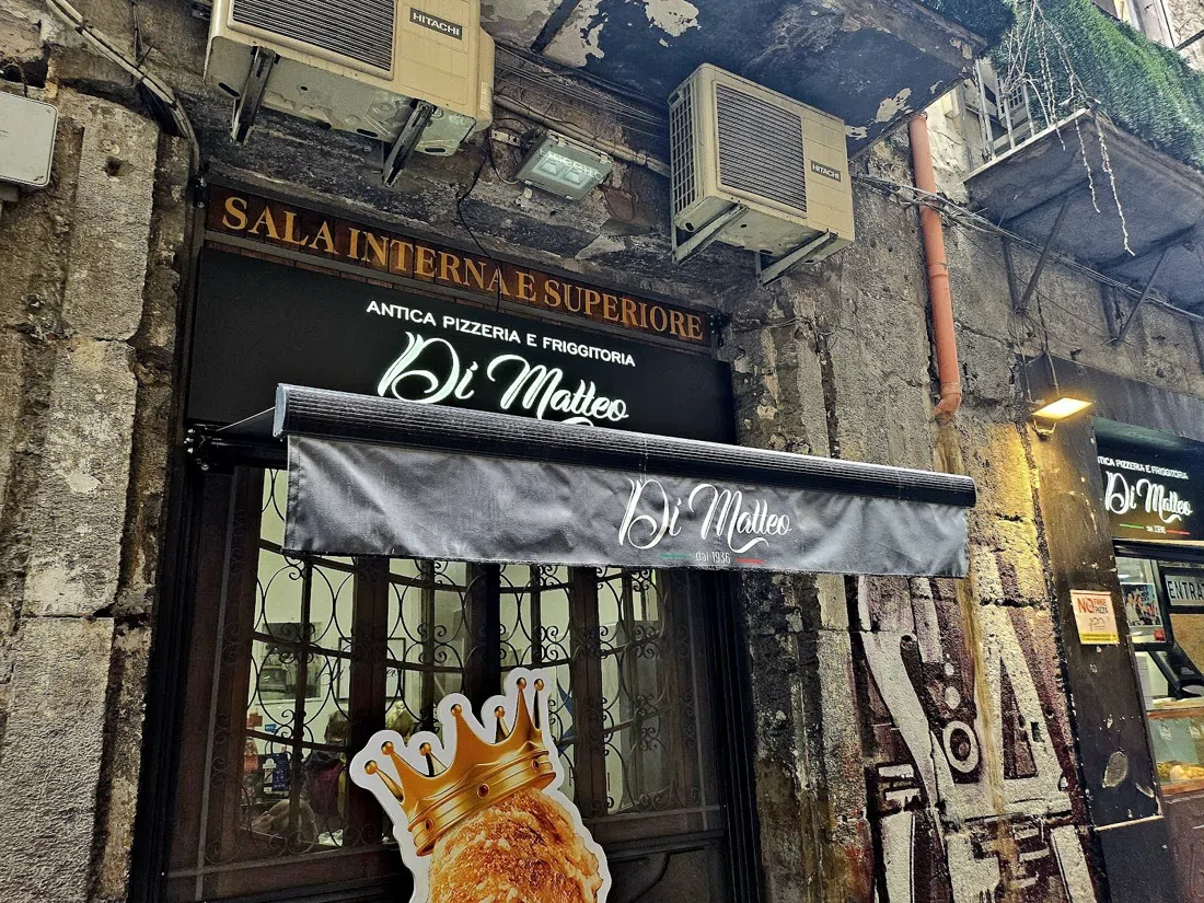 Antica Pizzeria Di Matteo, Naples