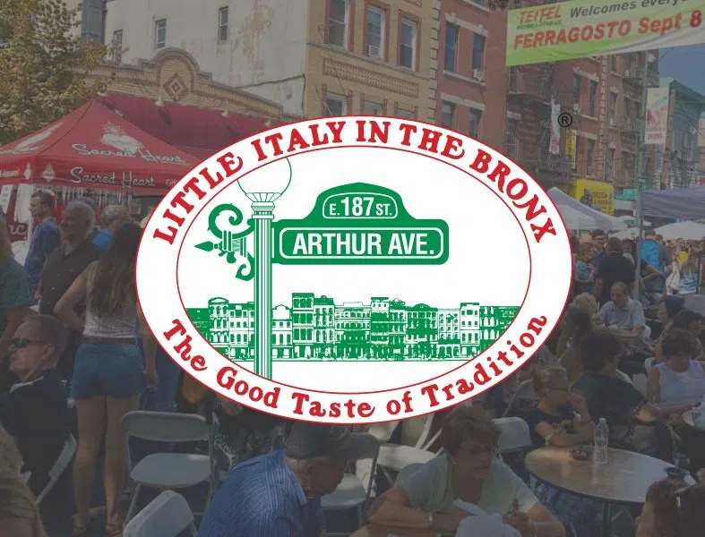 Bronx Little Italy (Arthur Avenue) Christmas tree lighting, New York