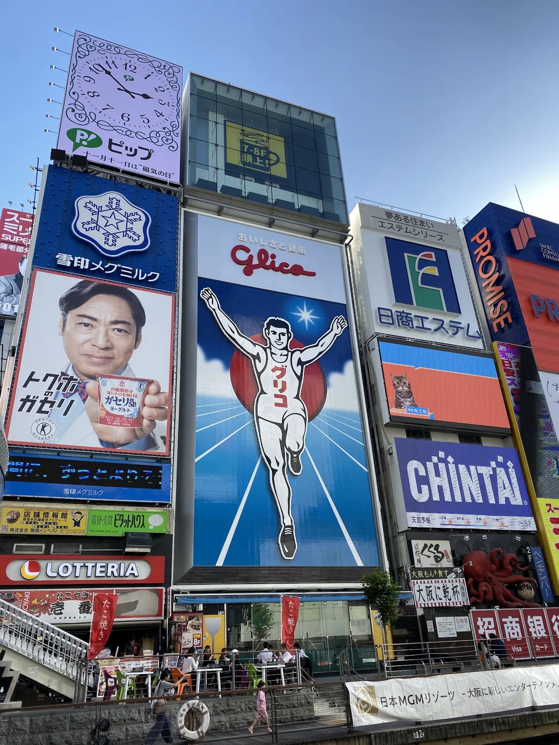 Glico Sign at Ebisubashi Bridge, Osaka