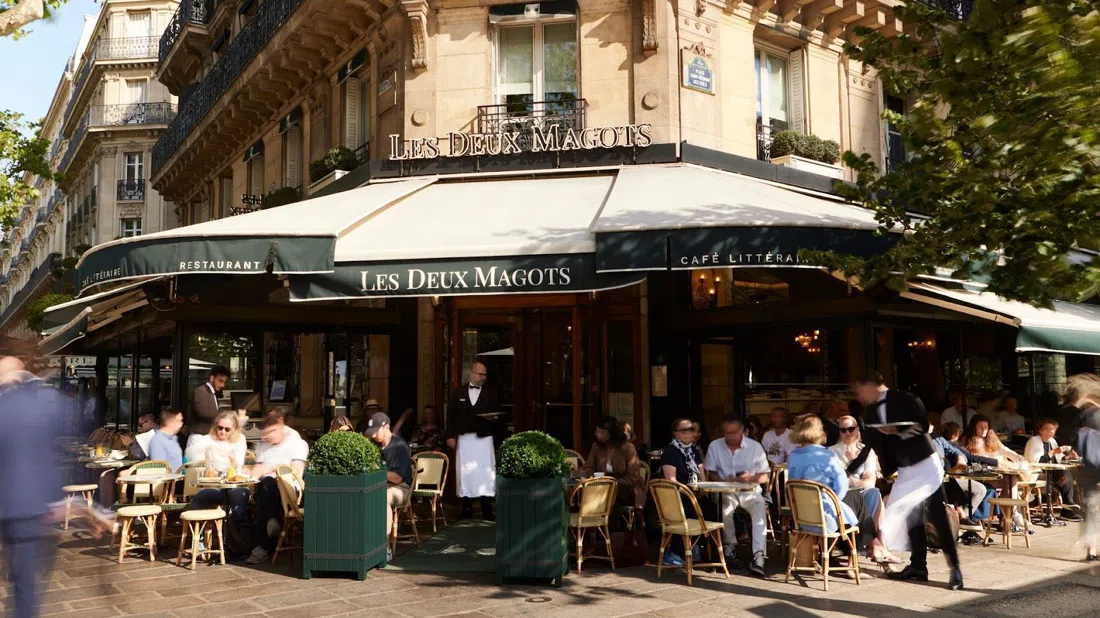 Les Deux Magots, Paris