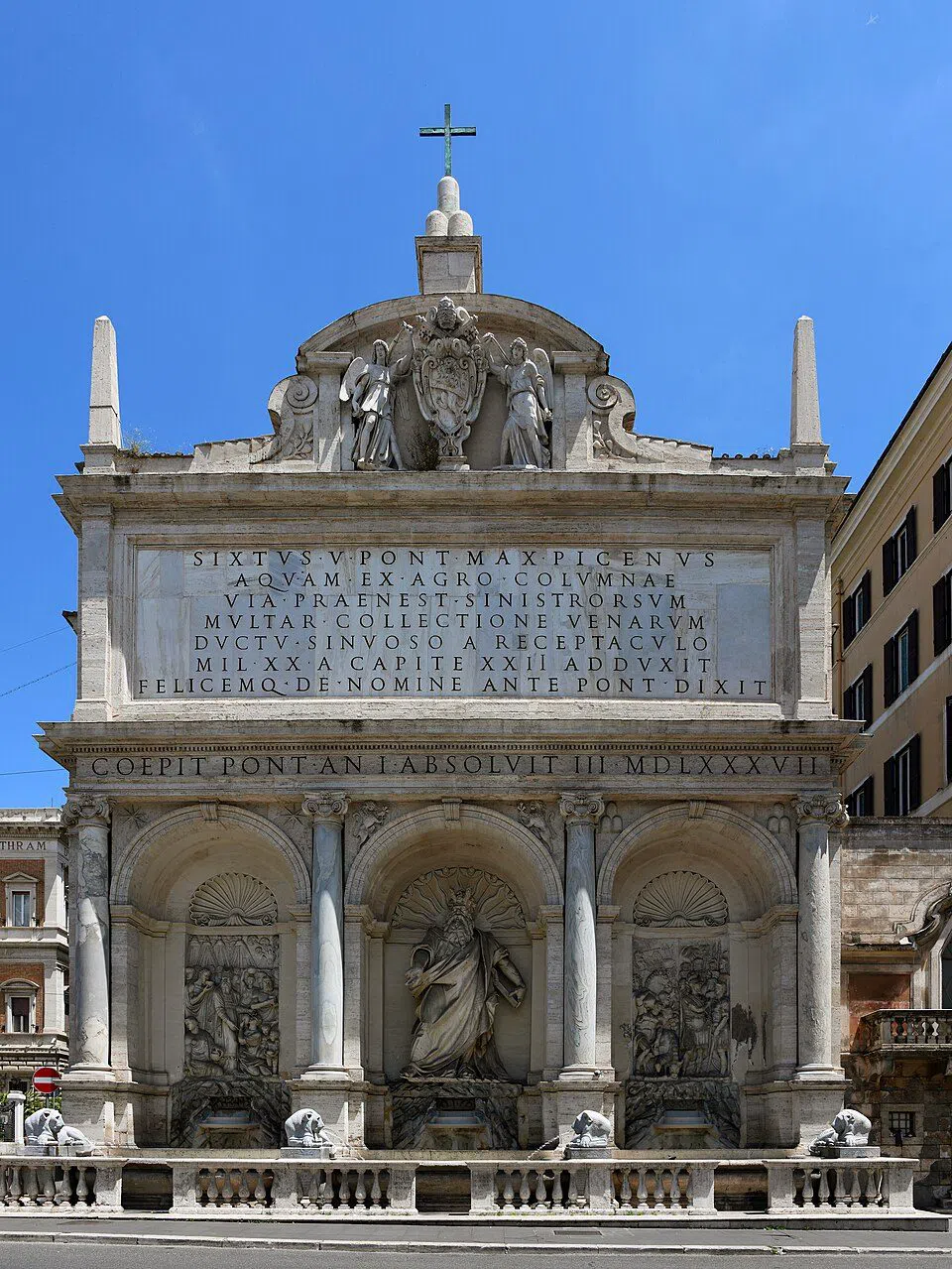 Fontana dell'Acqua Felice (Fountain of Moses), Rome