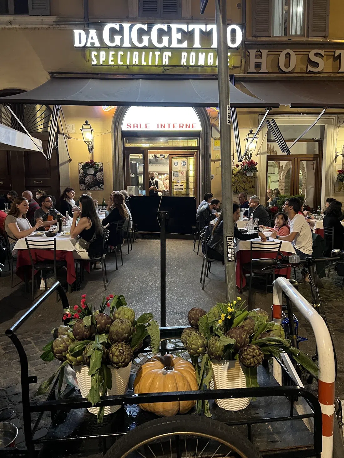 La Taverna del Ghetto, Rome