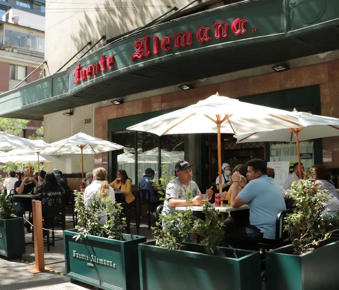 Fuente Alemana, Santiago