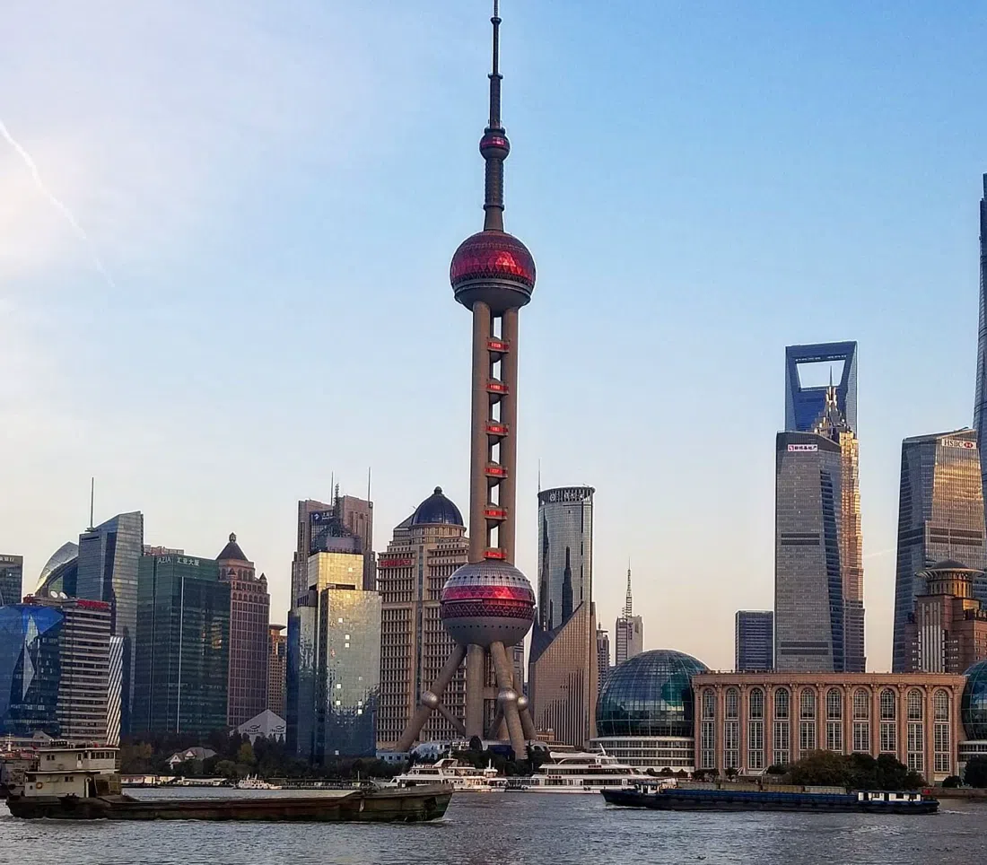 The Bund (Waitan) riverfront promenade, Shanghai