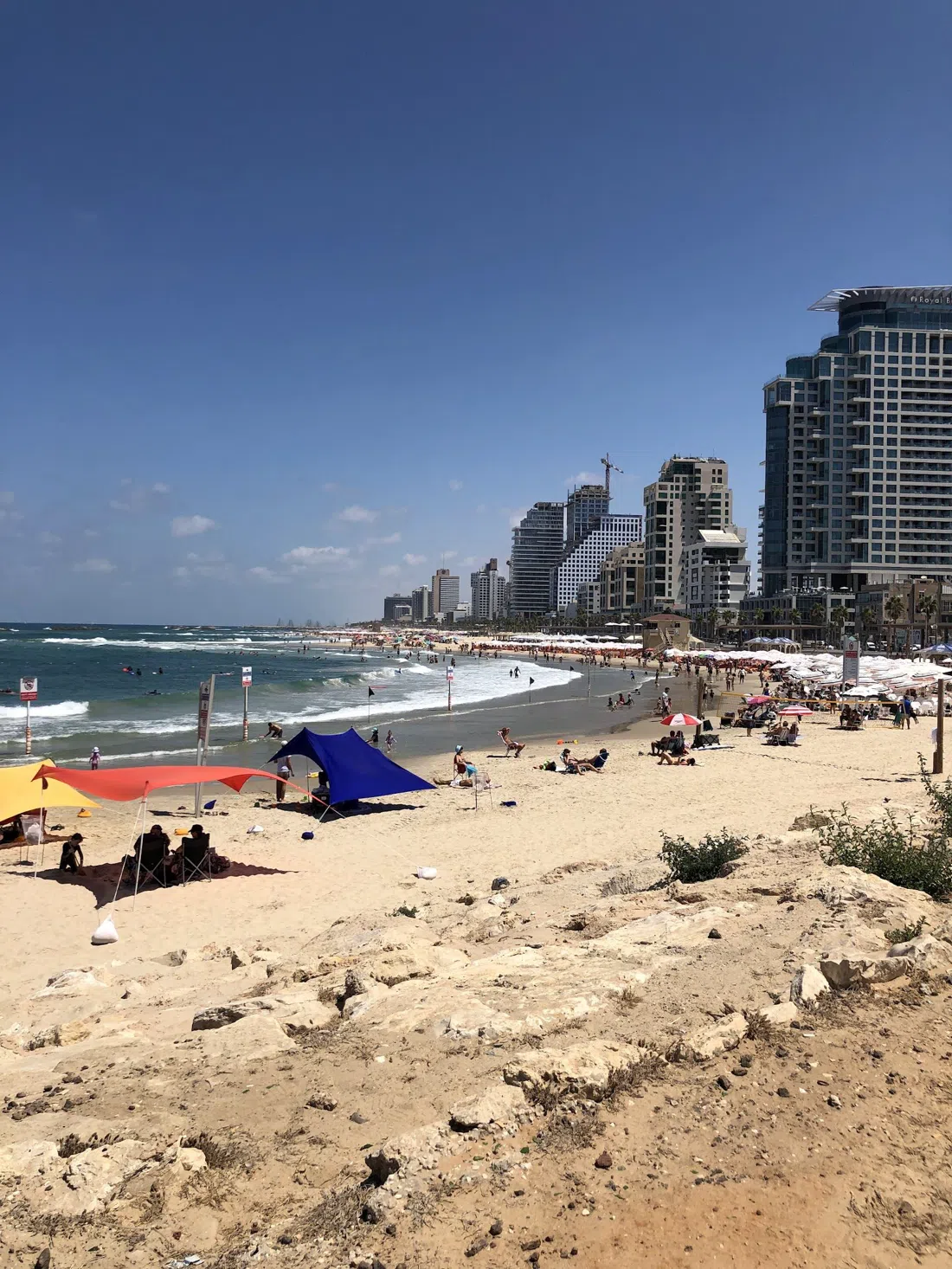 Drummers' Beach (old Dolphinarium), Tel Aviv