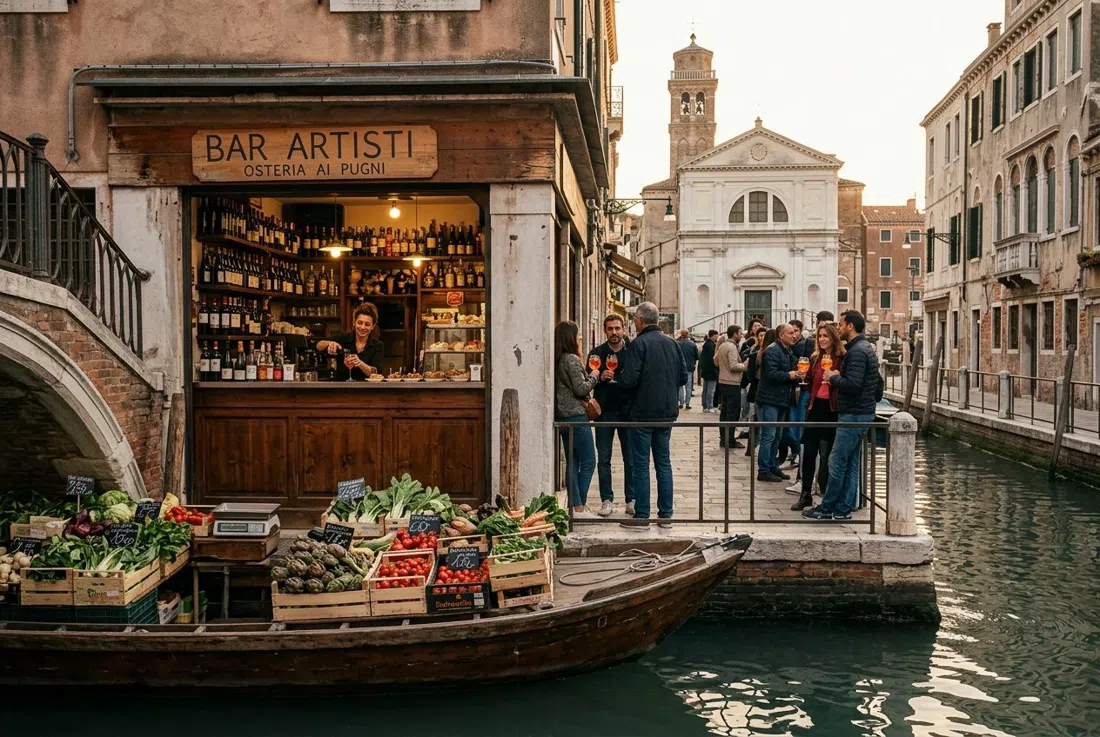 Bar Artisti / Osteria ai Pugni, Venice