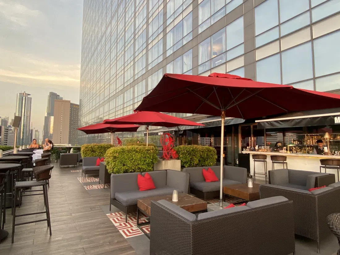 Mistral Rooftop Bar, Manila