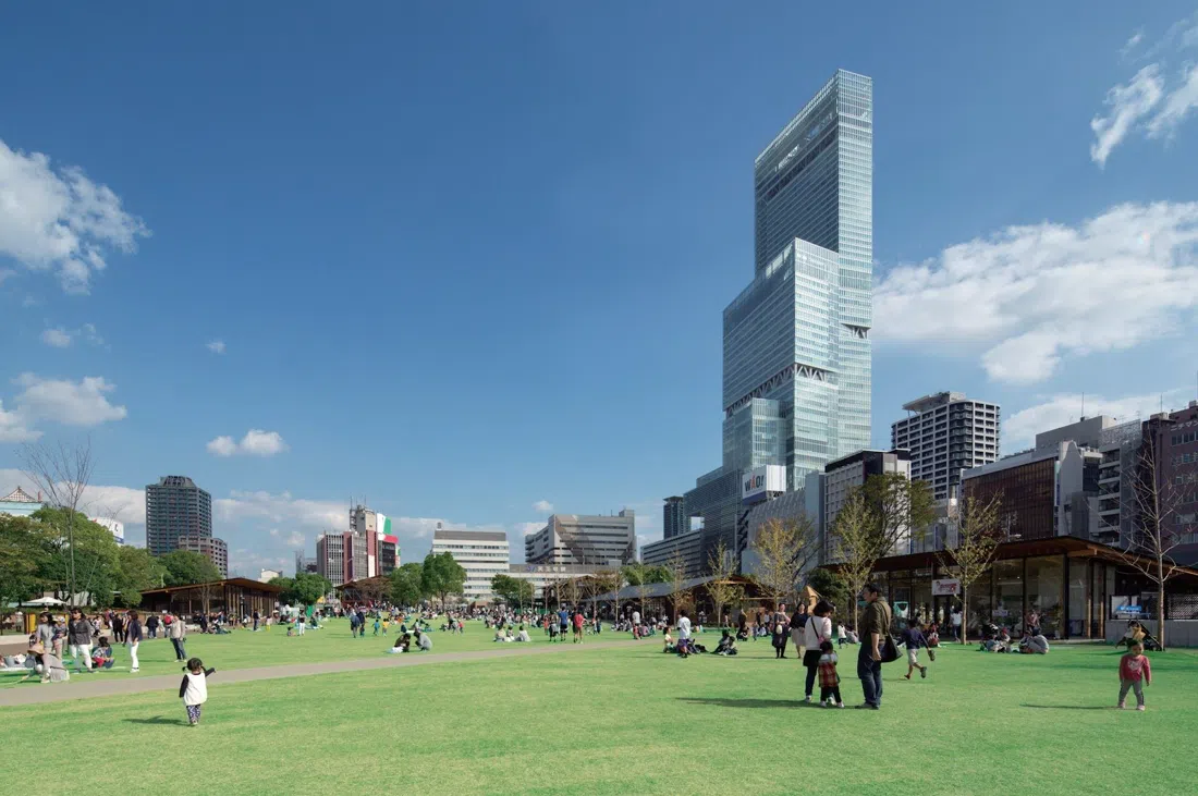 Tennoji Park (Tenshiba entrance area), Osaka